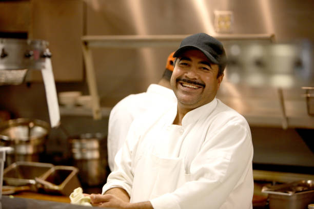istock A Mexican chef smiling at the camera 157187080