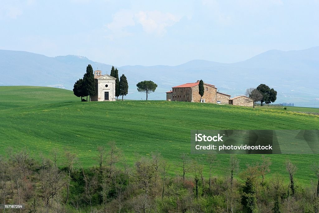 Toscana maisons - Photo de Agriculture libre de droits