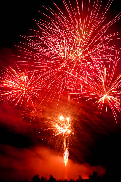 fuochi d'artificio - gregg foto e immagini stock