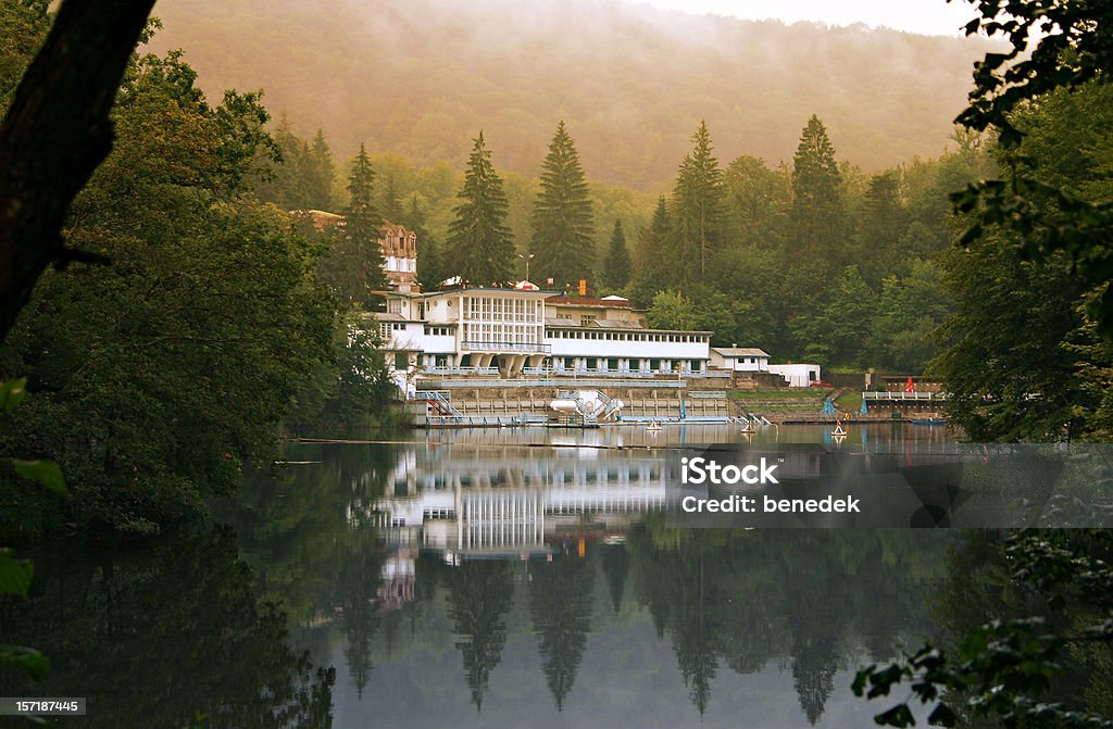 Spa Lago em Sovata, Romênia - Foto de stock de Transilvânia royalty-free