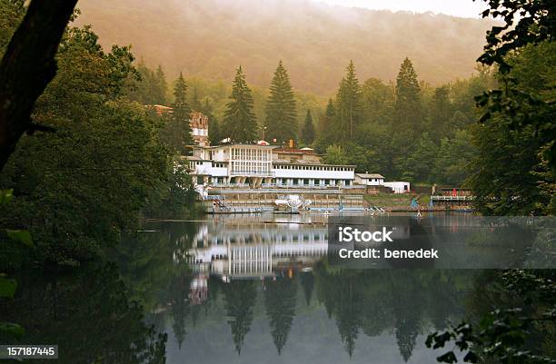 Foto de Spa Lago Em Sovata Romênia e mais fotos de stock de Transilvânia - Transilvânia, Acampamento de Férias, Cena de tranquilidade