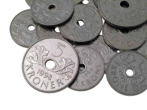 istock Small pile of old coins 157187479