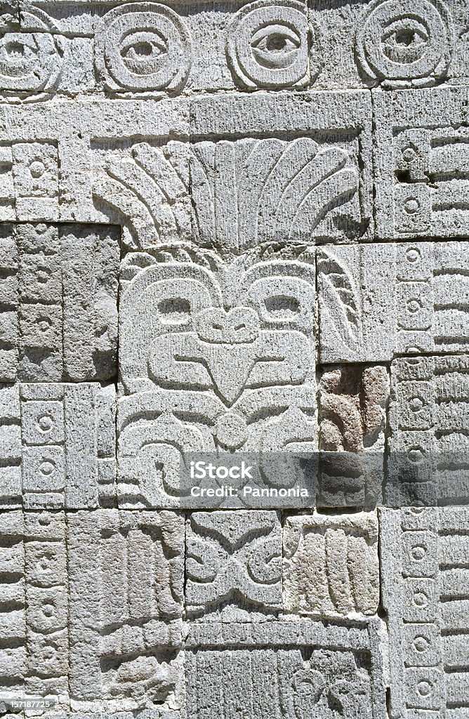 Motivo de Teotihuacán (3 - Foto de stock de Arte libre de derechos