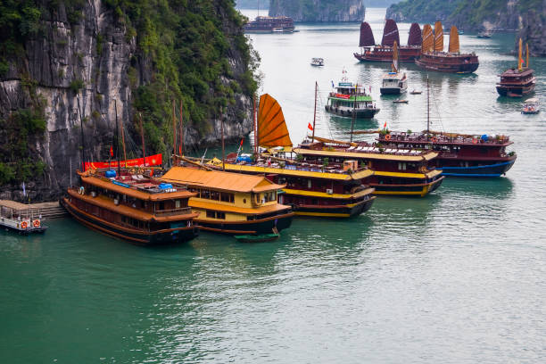 istock Junk,Halong Bay, Vietnam, Asia 1571879611