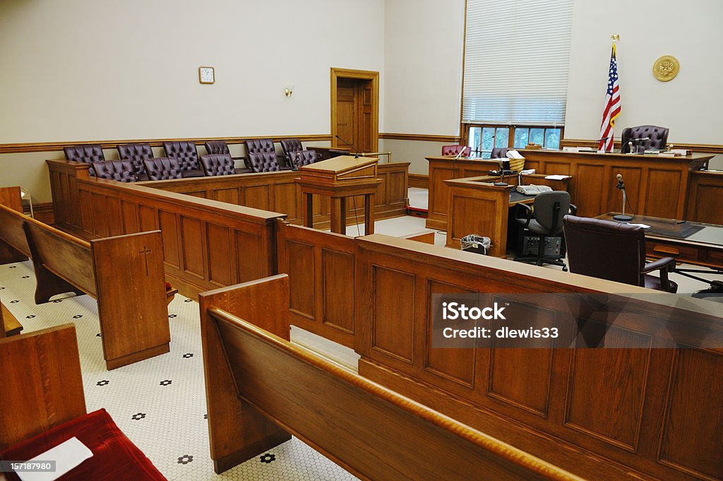 Sala americana - Foto de stock de Sala de justicia libre de derechos