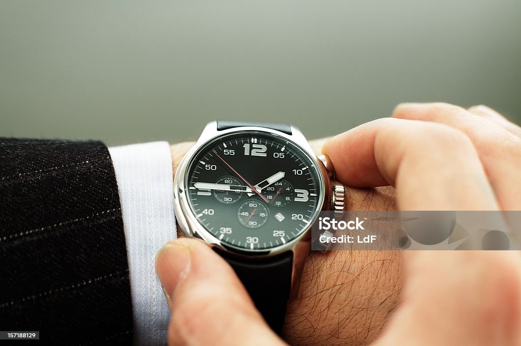 Business Time  Watch - Timepiece Stock Photo