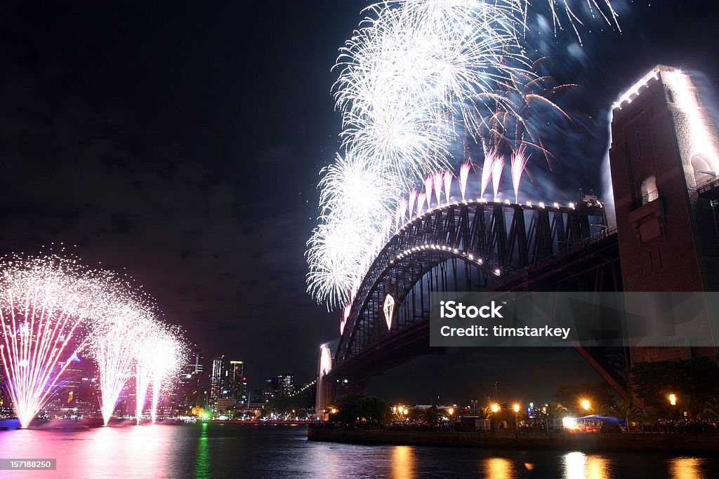 シドニーの花火大会 - シドニーのロイヤリティフリーストックフォト