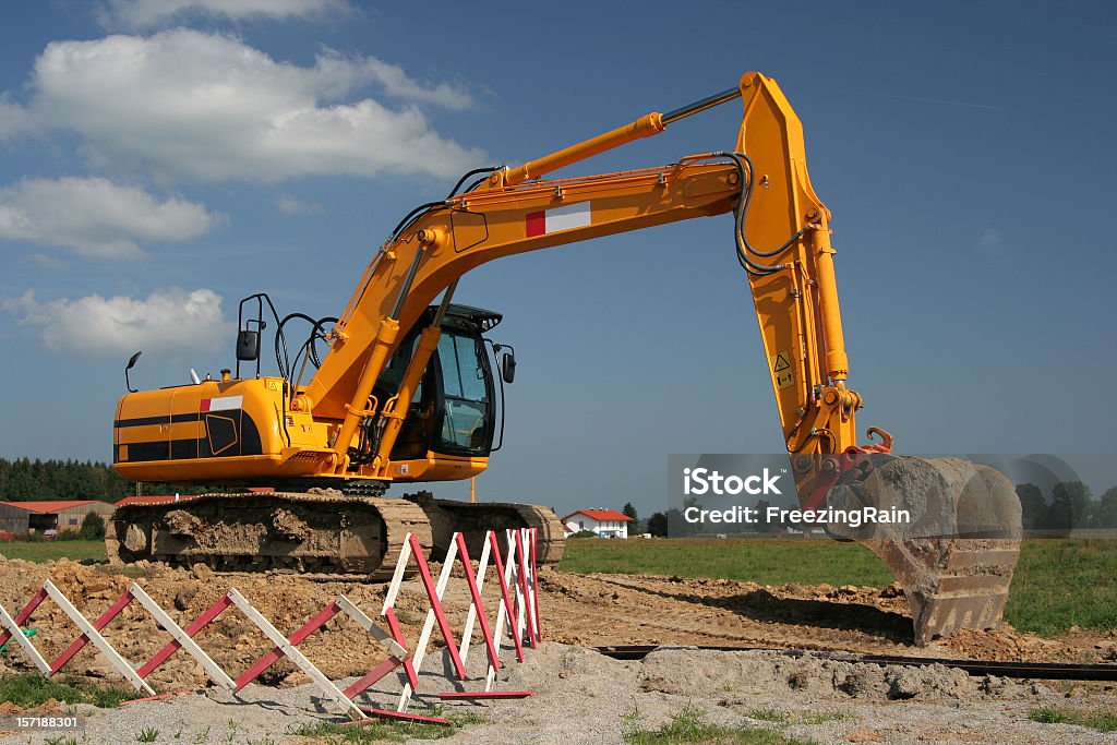 Excavator - Foto de stock de Camión de descarga libre de derechos