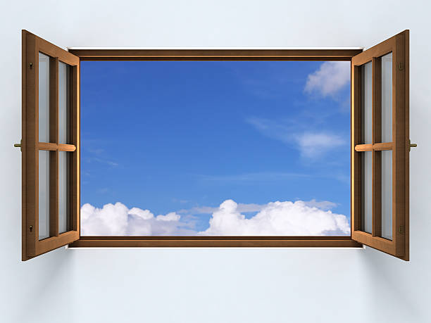 istock Opening to the blue sky... 157188328