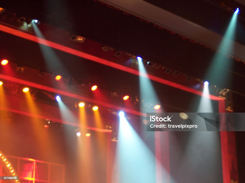 I migliori talenti in produzione di illuminazione - Foto stock royalty-free di Luce di scena