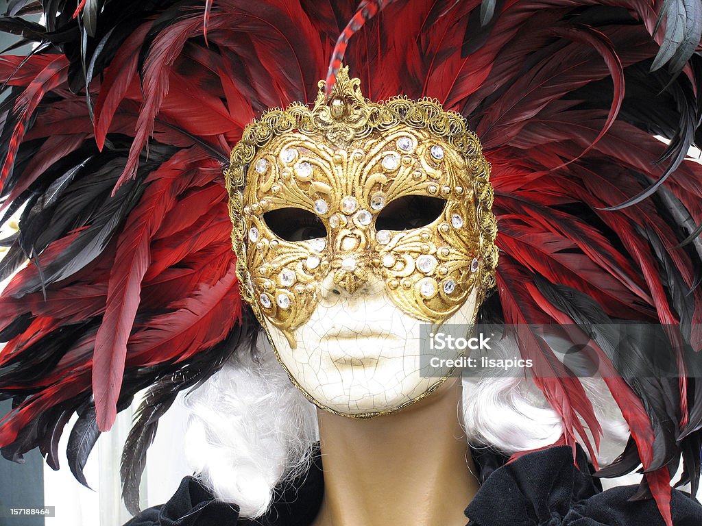 Carnaval Máscara: Bruxa - Royalty-free Bruxa Foto de stock