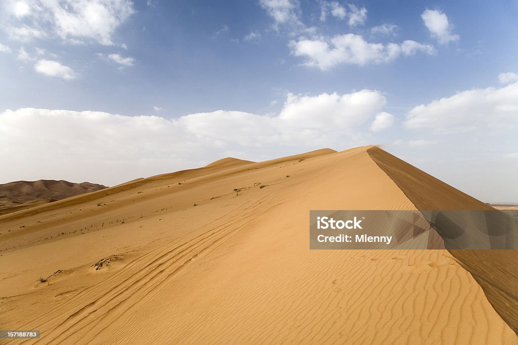 Пустынный пейзаж - Стоковые фото Аравия роялти-фри