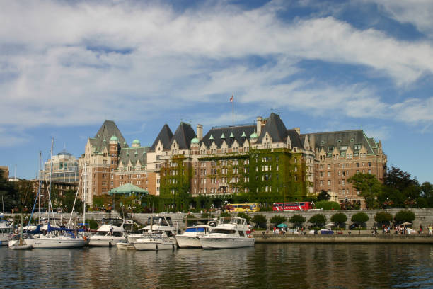 istock The Empress Hotel at Victoria, BC 157188788
