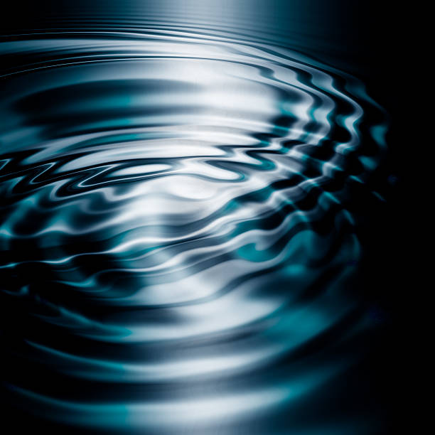 抽象ウォーター riplpes - ripple concentric wave water ストックフォトと画像