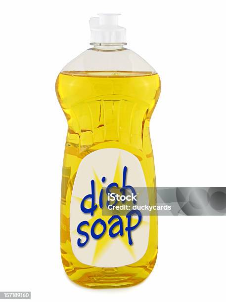 Dish Soap Stock Photo - Download Image Now - Dishwashing Liquid, Bottle, Liquid