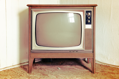 Luxurious gold television