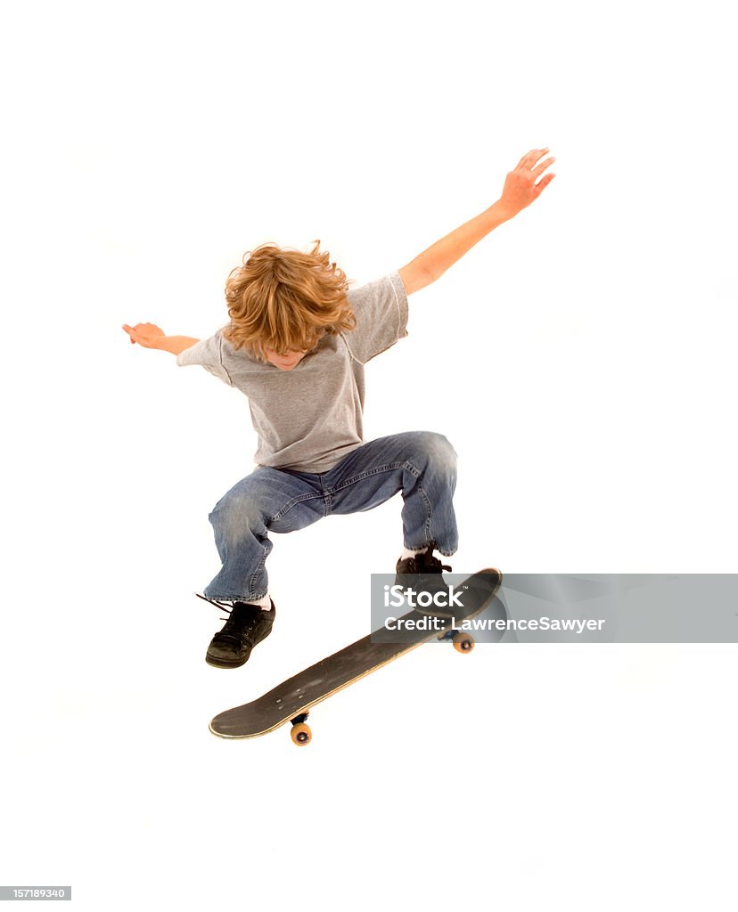 若いスケートボーダー - スケートボードをするのロイヤリティフリーストックフォト