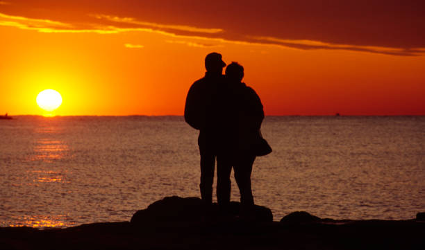 Lovers stock photo