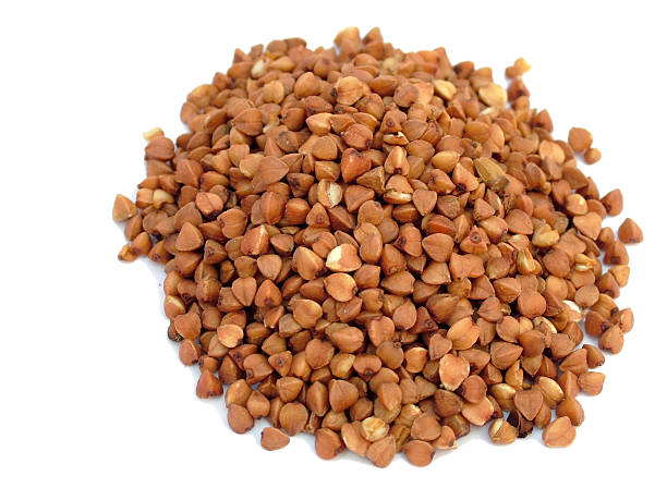 гречиха - buckwheat groats стоковые фото и изображения