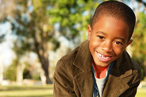 istock Young Boy Smiles Big Smile 157189465