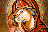 Icon - Madonna with child