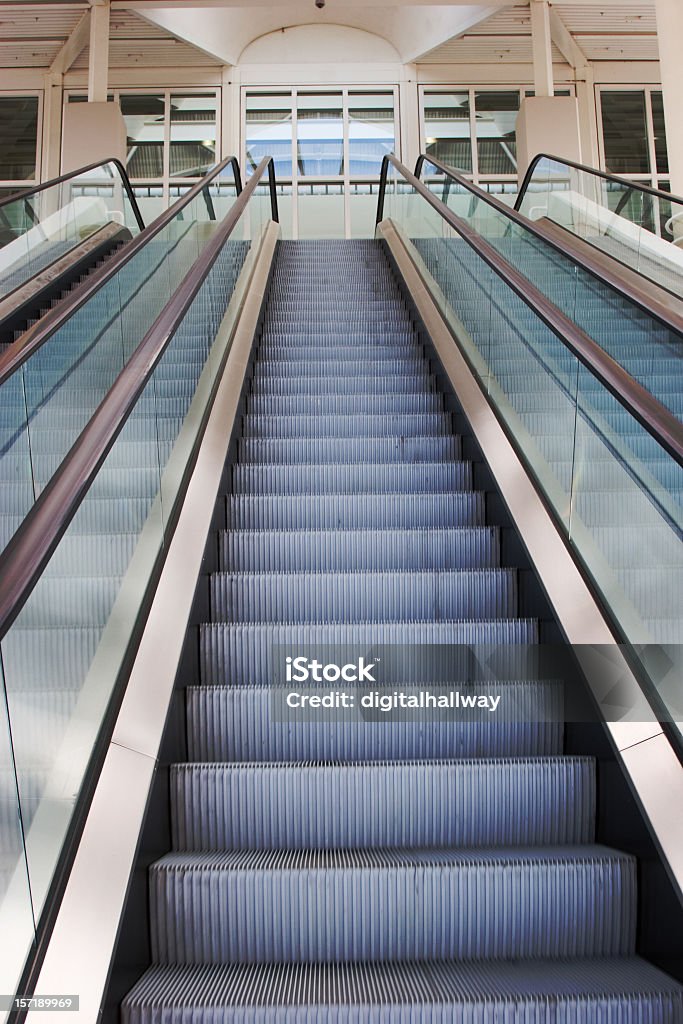 Escalator Activity Stock Photo