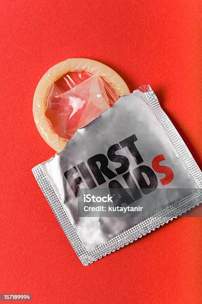 First Aids Stock Photo - Download Image Now - Condom, AIDS, Contraceptive