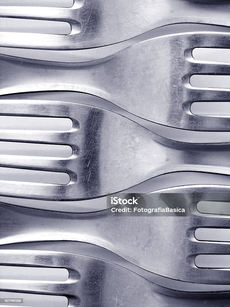 Minimalista forks - Foto stock royalty-free di Astratto