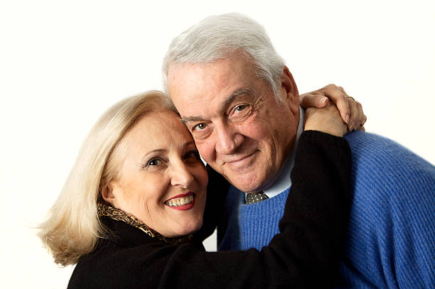 istock Senior couple portrait 157190250