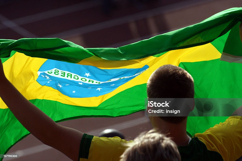 Brasil! - Foto de stock de Aclamar libre de derechos