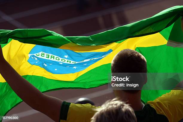 Brasil - Fotografias de stock e mais imagens de América do Sul - América do Sul, Audiência, Bandeira