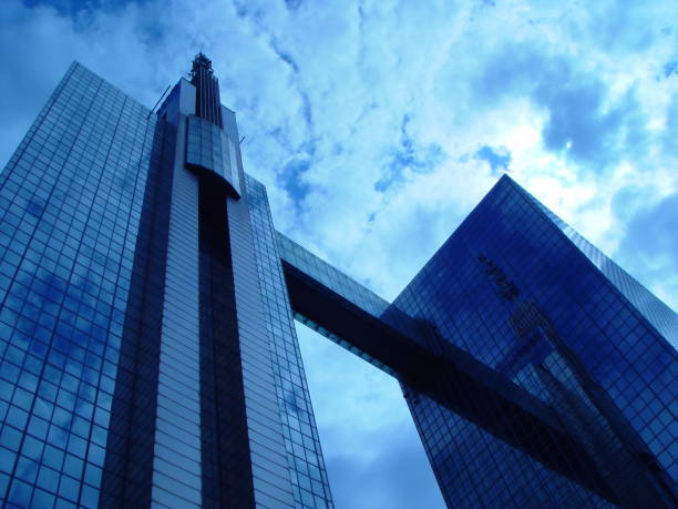 istock Futuristic Towerbuilding Brussels Belgium 157190339