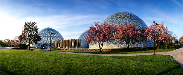 Milwaukee Domes  milwaukee wisconsin stock pictures, royalty-free photos & images