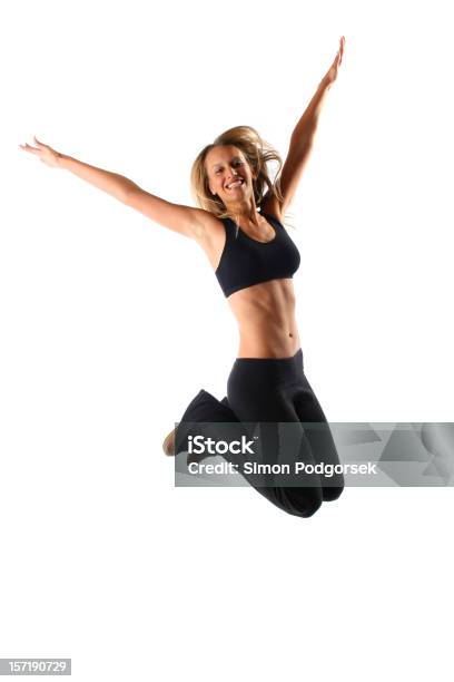 Jump Foto de stock y más banco de imágenes de Actividad - Actividad, Actividades y técnicas de relajación, Adulto