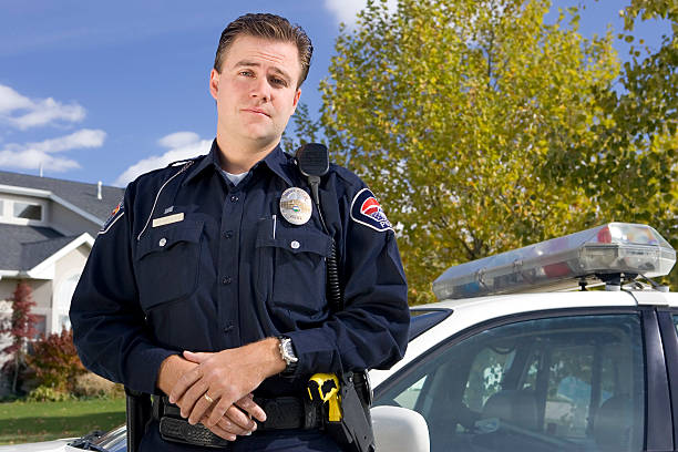 istock Police Officer Portrait 157190948