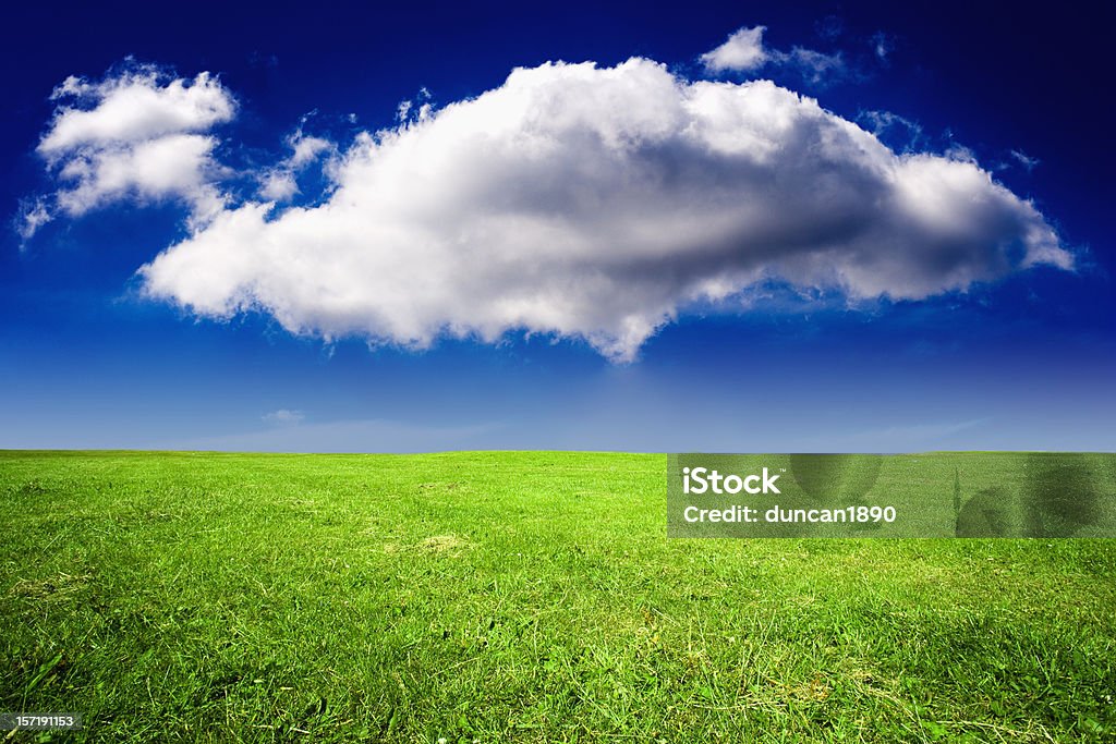 Cielo e terra - Foto stock royalty-free di Agricoltura