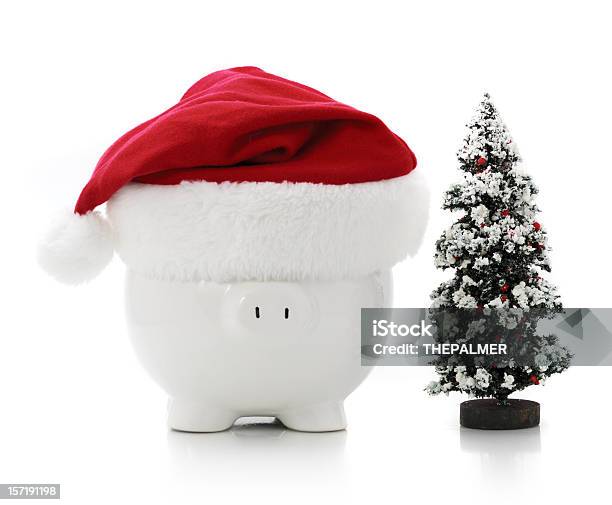 Cerdo Navidad Foto de stock y más banco de imágenes de Navidad - Navidad, Ahorros, Finanzas domésticas