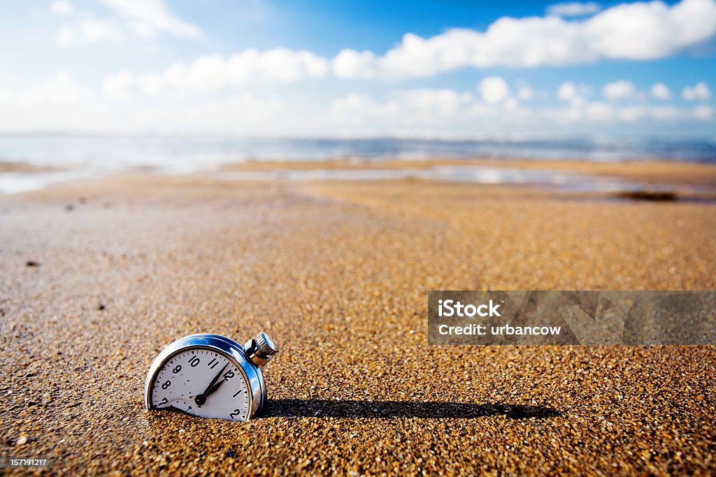 Lost watch - Foto de stock de Praia royalty-free
