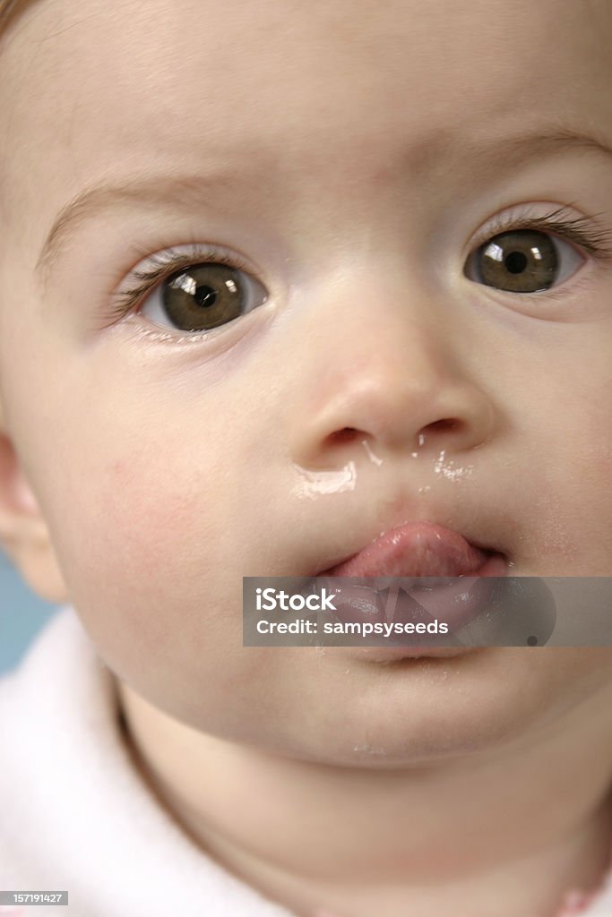 Kranken Baby - Lizenzfrei Schnäuzen Stock-Foto