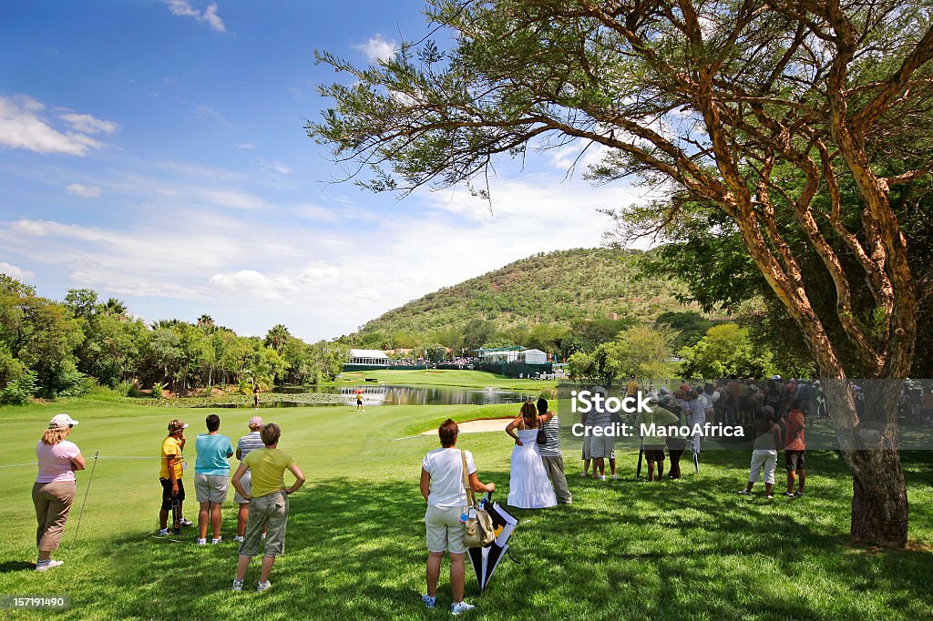 Golf a los espectadores de Sun City - Foto de stock de Golf libre de derechos