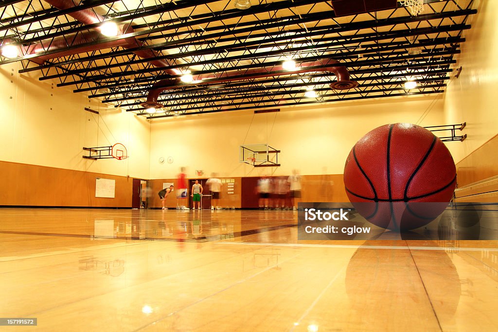 basketball-Platz - Lizenzfrei Basketball Stock-Foto