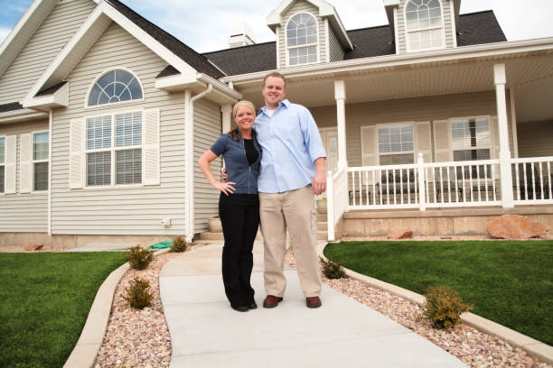 istock Young Couple at Home 157191646