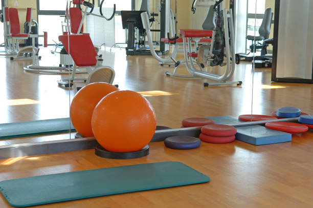 istock Orange medicine ball 157191768