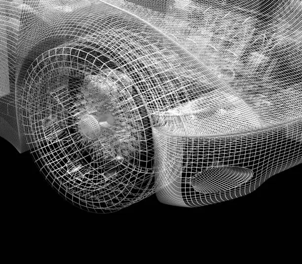 Photo of Car Frontend (wireframe)