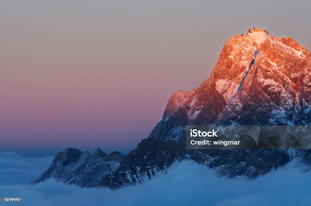 Mont zugspitze éclat - Photo de Mont Zugspitze libre de droits