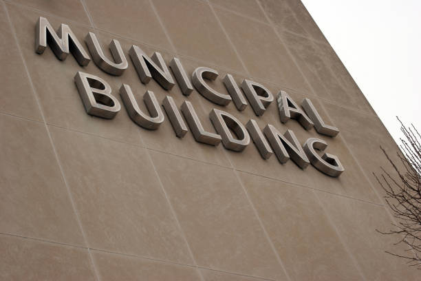 istock Municipal Building Sign 157192399