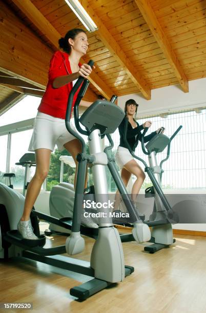 Foto de O Treinamento e mais fotos de stock de Academia de ginástica - Academia de ginástica, Adulto, Amizade