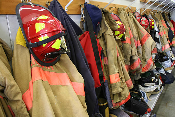 istock Firemen Are Home, Safe With Their Families 157192608