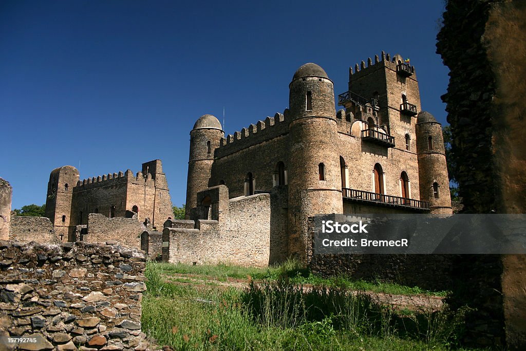 Enceinte royale - Photo de Gondar libre de droits