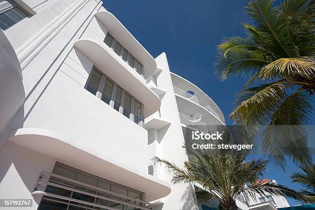 Miami Beach Architecture Stock Photo - Download Image Now - Art Deco, Miami, Art Deco District - Miami